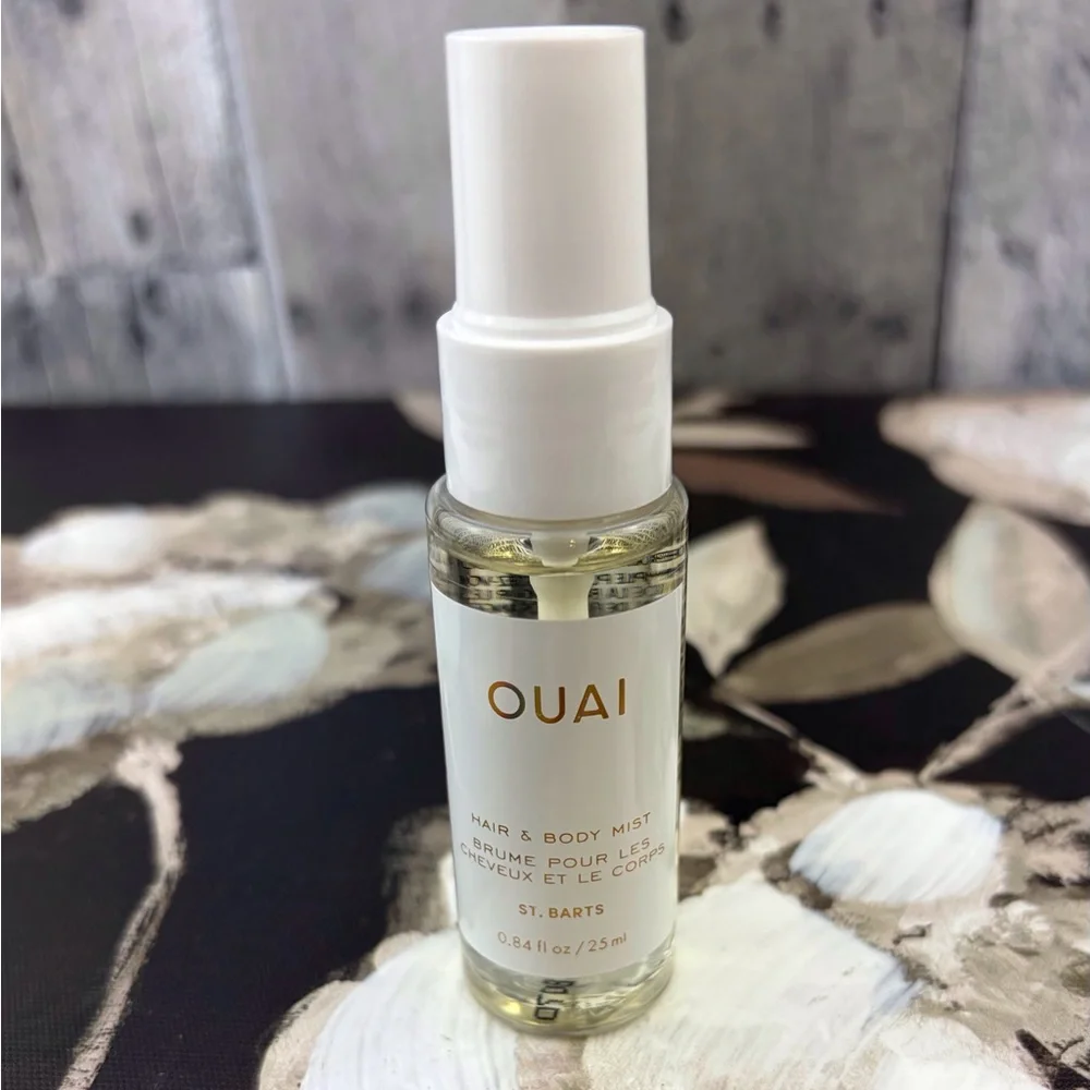 NIB OUAI ST. Barts Hair and Body Mist 0.84 Fl Oz. Travel Size.
